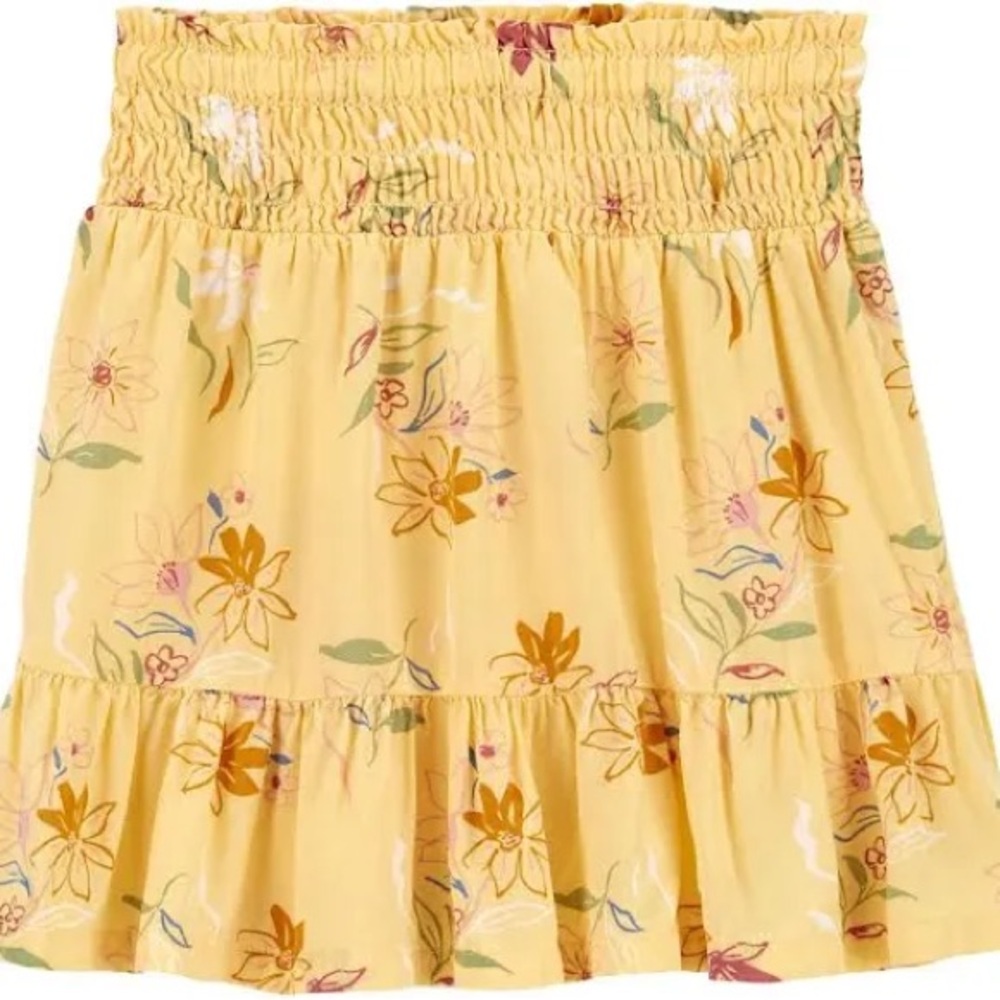 Carter’s Kid Skirt A-Line - Floral Yellow